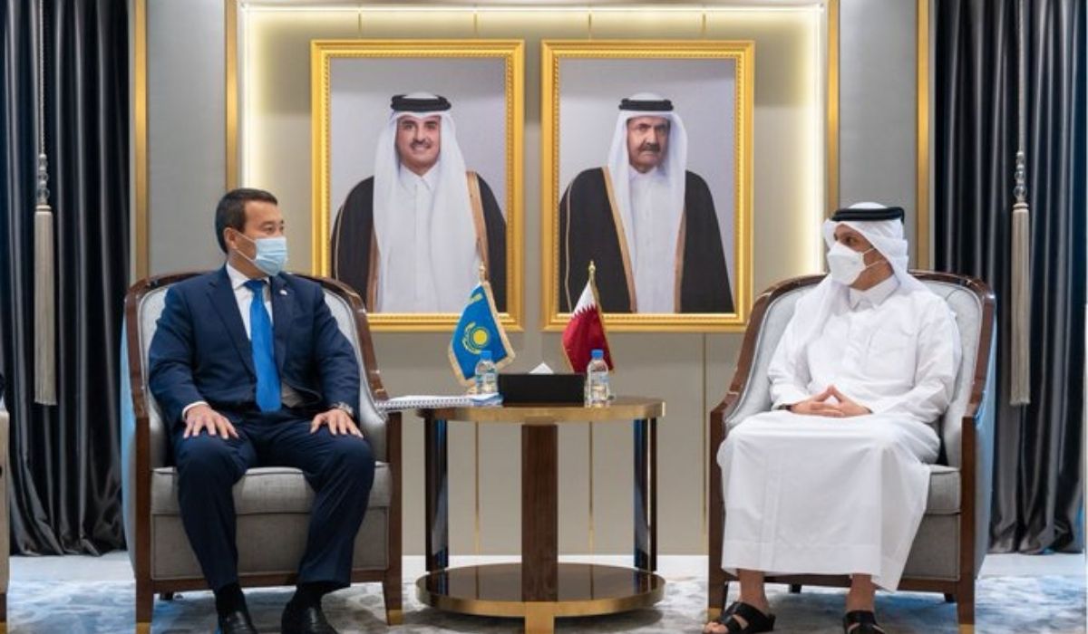 Deputy PM and FM Meets First Deputy PM of Kazakhstan